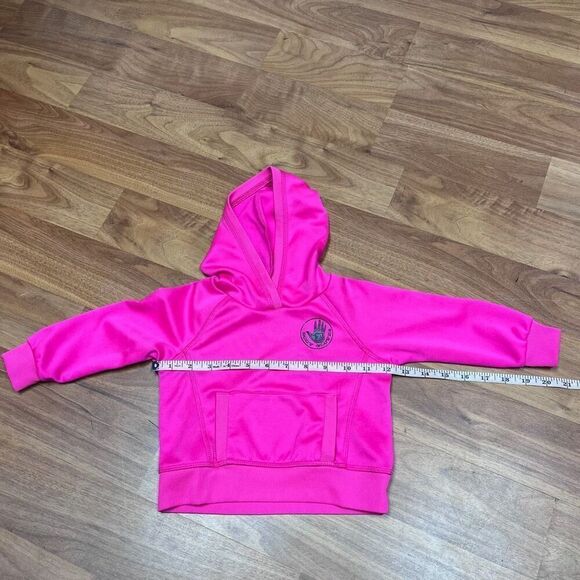 Body Glove Kids Long Sleeve Pullover Hoodie Sweatshirt Pink 2T - Picture 4 of 11